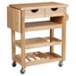 T&G Woodware Ltd Viva Trolley in Natural Hevea