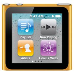 Apple MC526QB/A iPod Nano 16GB 6th Generation - Orange
