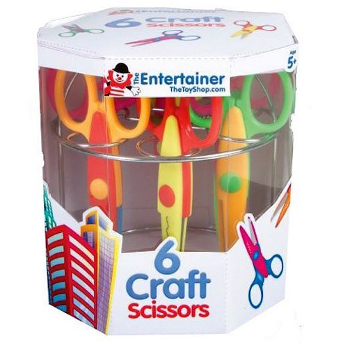 Image of The Entertainer Scissors 6 Pack