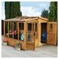 8x8 Combi Greenhouse with installation