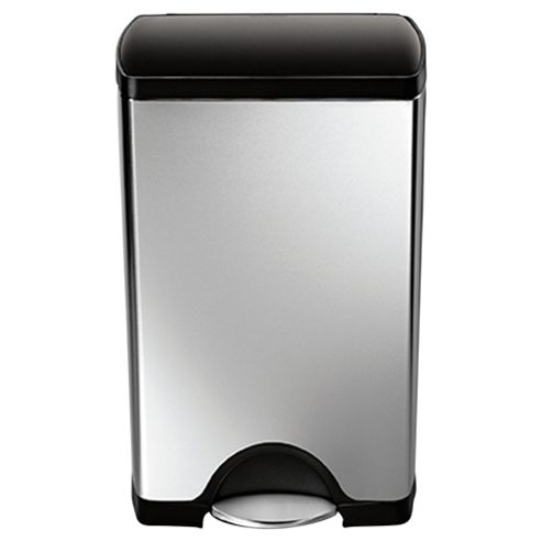 Image of Simplehuman 38 Litre Rectangular Pedal Kitchen Bin