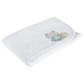Kids Line Supersoft Design Blanket, Frog & Duck