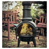 La Hacienda Steel/Cast Iron Chimenea