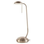Tesco Halogen desk lamp chrome