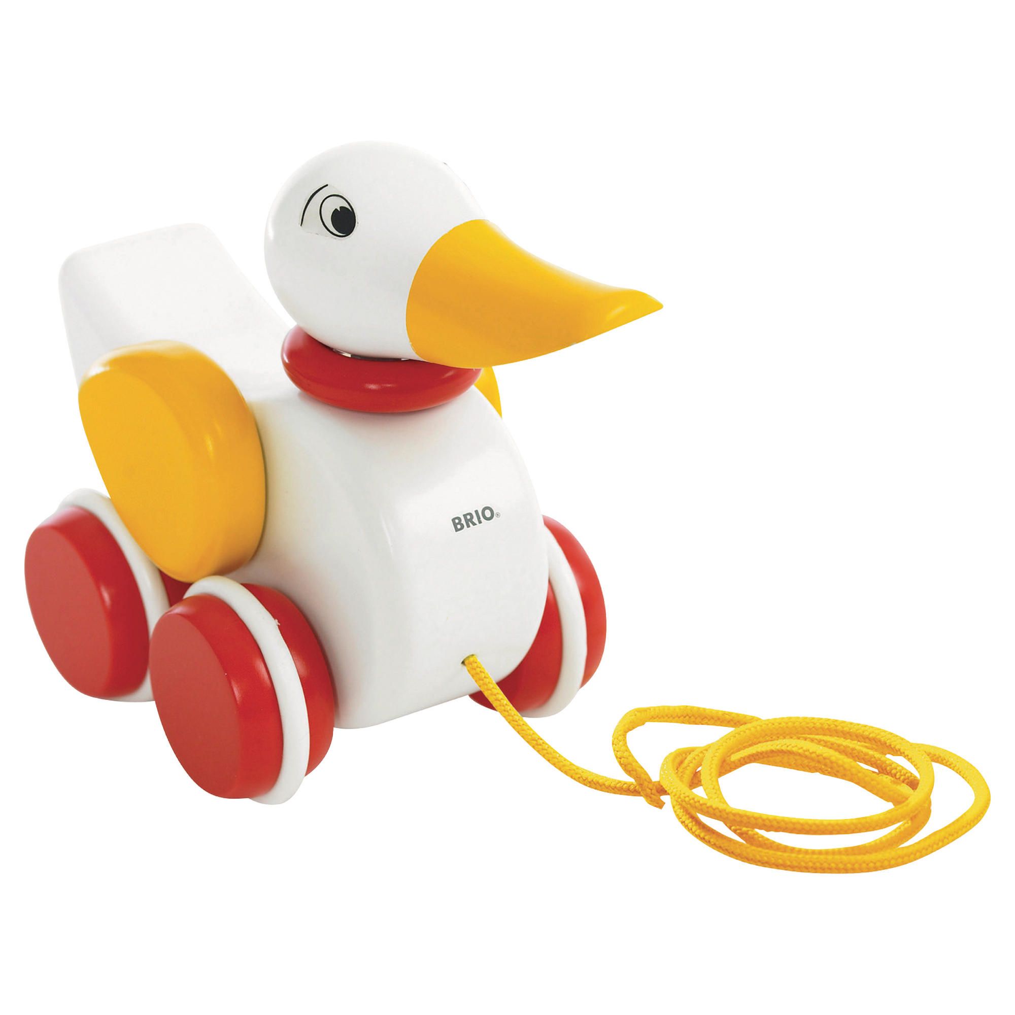 Brio Pull Along Duck - Wooden Toy
