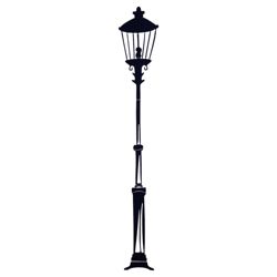 Lamp Post Wall Sticker