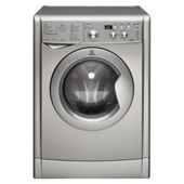 Indesit IWDD 7123 S Washer Dryer, 7kg Wash Load, 1200 RPM Spin, A Energy Rating. Silver
