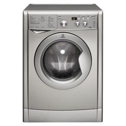 Indesit IWDD 7123 S Washer Dryer, 7kg Wash Load, 1200 RPM Spin, A Energy Rating. Silver