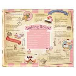 Creative Tops Large Glass Work Surface Protector Baking Board