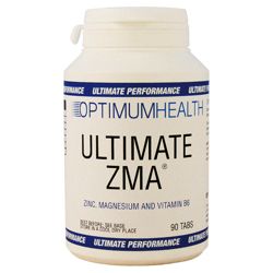 Optimum Health Ultimate ZMA 90 x 800mg Tabs