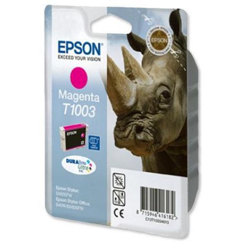 Image of Epson T1003 Printer Ink Cartridge - Magenta