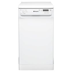 Hotpoint SDD910P Slimline Dishwasher, A Energy Rating. White