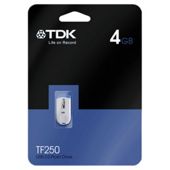 TDK IZE TF250 4GB USB Flash drive, Blue