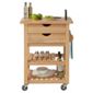 T&G Woodware Ltd Ashton Trolley in Natural Hevea