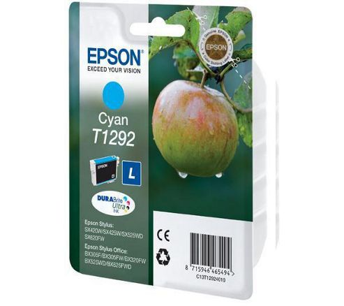 Image of Epson Singlepack Cyan T1292 Durabrite Ultra Ink