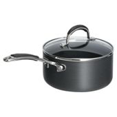 Go Cook 18cm Hard Anodised Saucepan