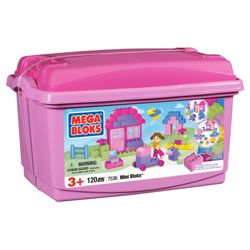 Mega Bloks Mini Brick Tub Pink