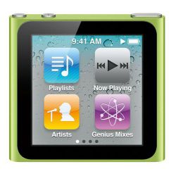 Apple MC525QB/A iPod Nano 8GB 6th Generation - Green