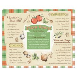 Creative Tops Large Glass Work Surface Protector Pizza Board