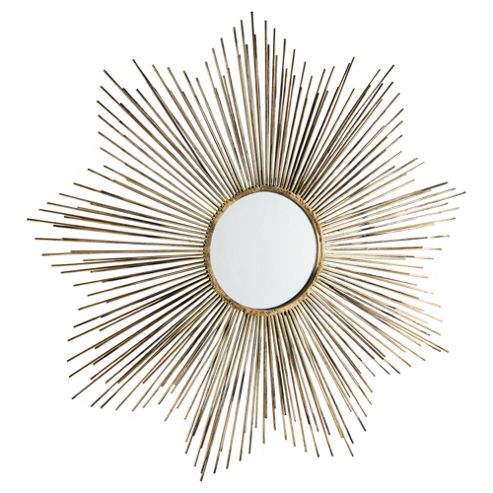 Image of Morning Light Mirror Antique Gold Dia. 79cm