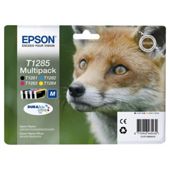 Epson T1285 Black & Colour Printer Ink Cartridge Multipack