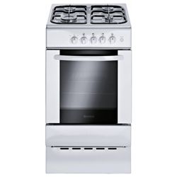Homeking HCG500W 50cm White Single Cavity Slot In Gas Cooker