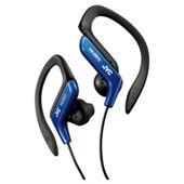JVC Sports Ear-hook Earphones with Adjustable Clip - Silver
