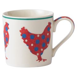 Johnson Bros Set of 4 Chicken Mugs