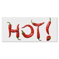 Creative Tops Hot Chilli Glass Hob Cover
