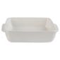 Pyrex Wave 22cm Square Ceramic Roaster, White