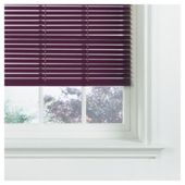 Aluminium Venetian Blind 90cm, Plum