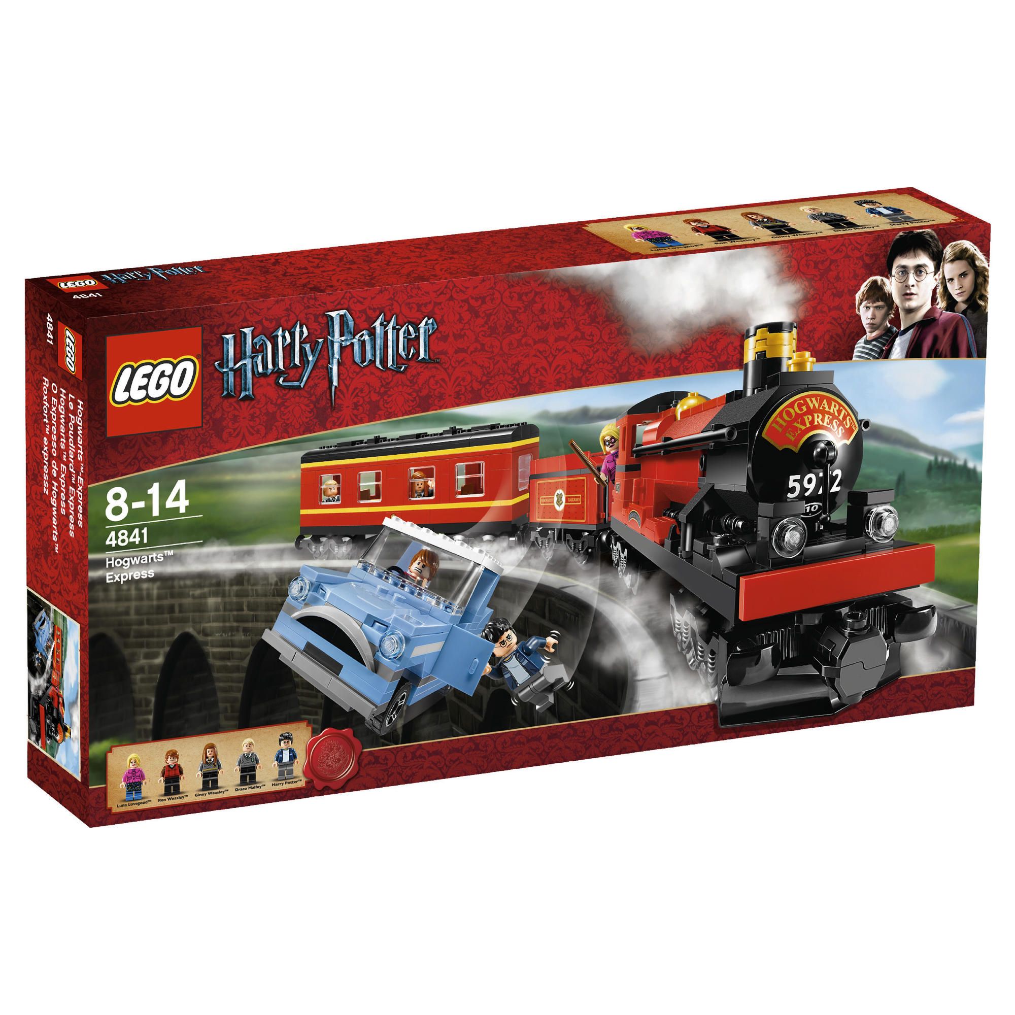 LEGO Harry Potter Hogwarts Express - Train and Car Set 4841 