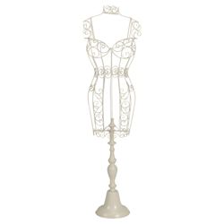 Vintage style cream mannequin