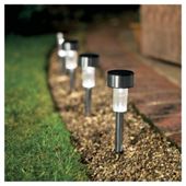 Tesco stainless steel solar marker 12 pack
