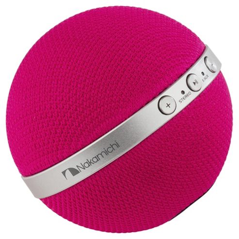 Image of Nakamichi Nbs-10 Stereo Bluetooth Balls pink