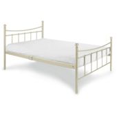 Lincoln Single Bed Frame, Cream