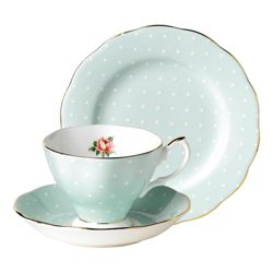 Royal Albert 1930 Polka Rose Tea Set