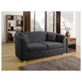 Stonebridge Small Fabric Sofa, Graphite