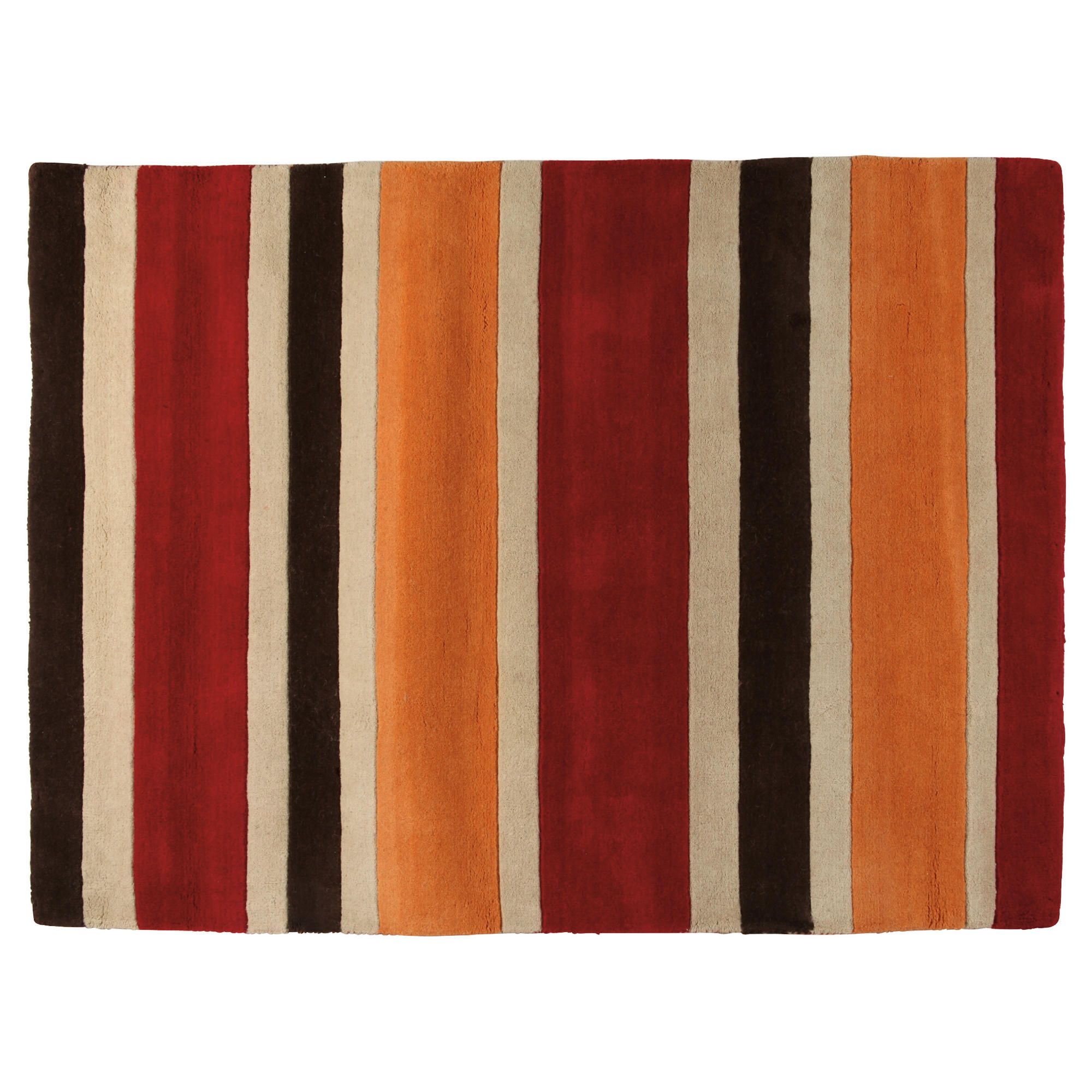 Tesco stripe rug berry 70x140cm