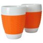 Bodum Pavina Set of 2 Mugs, Orange