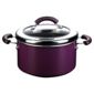 This Morning by Prestige 5.7L Non-stick Stockpot, Purple
