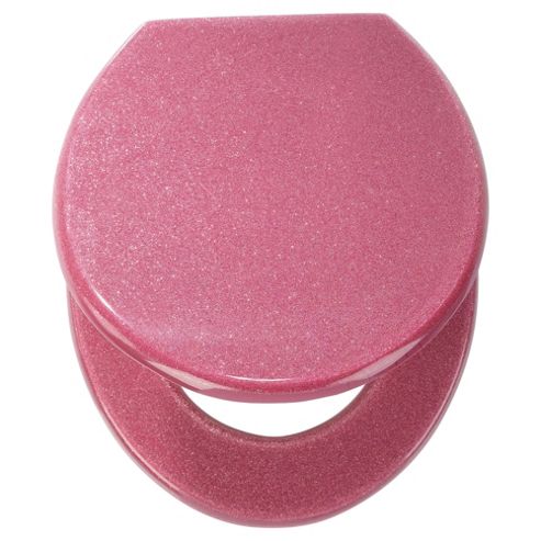Buy Tesco Glitter Toilet Seat Pink from our Toilet Seats range - Tesco.com