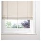 Wood Venetian Blind 60cm 35mm Slats 210cm Drop, Cream