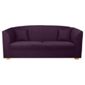 Stonebridge Large Fabric Sofa, Aubergine