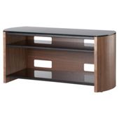 Alphason Finewoods FW1100-W/B Walnut Finish 1100MM Television Stand - For up to 50" screen TVs