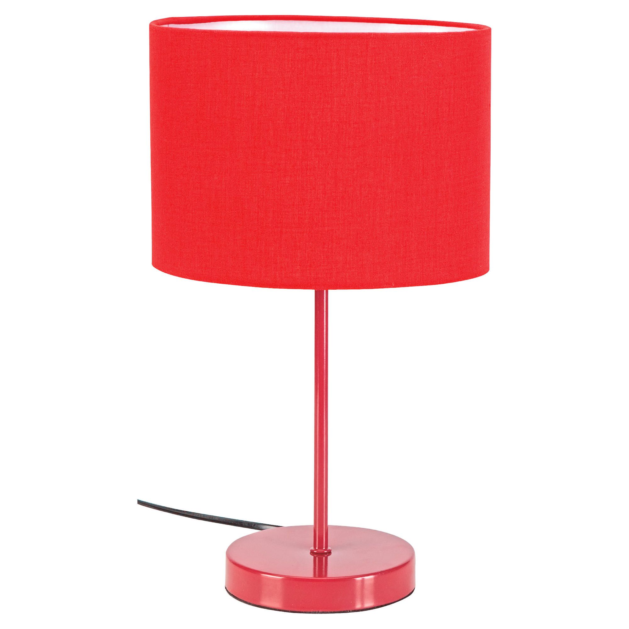 Tesco Lighting Funky Matchstick Table Lamp Red
