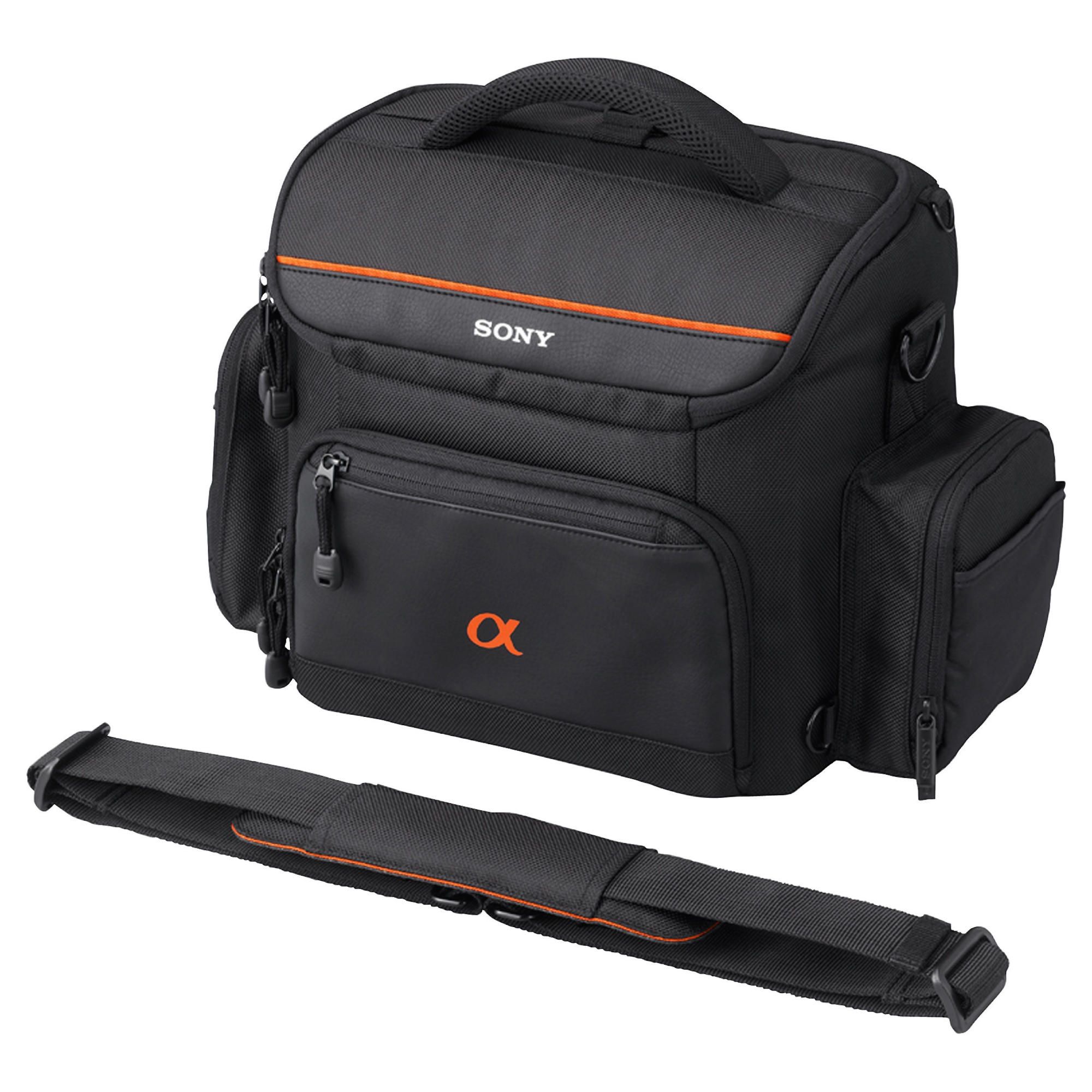 Sony Alpha DSLR camera case, black (for A200, A230, A380, A450)