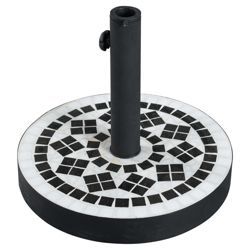 Parasol Base Stone Mosaic