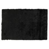 Tesco Rugs Luxurious Shaggy Rug 70x140cm Black