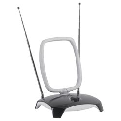 Technika 46DB Amplified Aerial, black and white